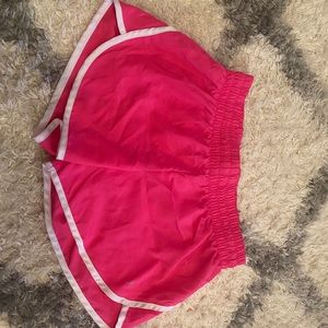 Pink shorts